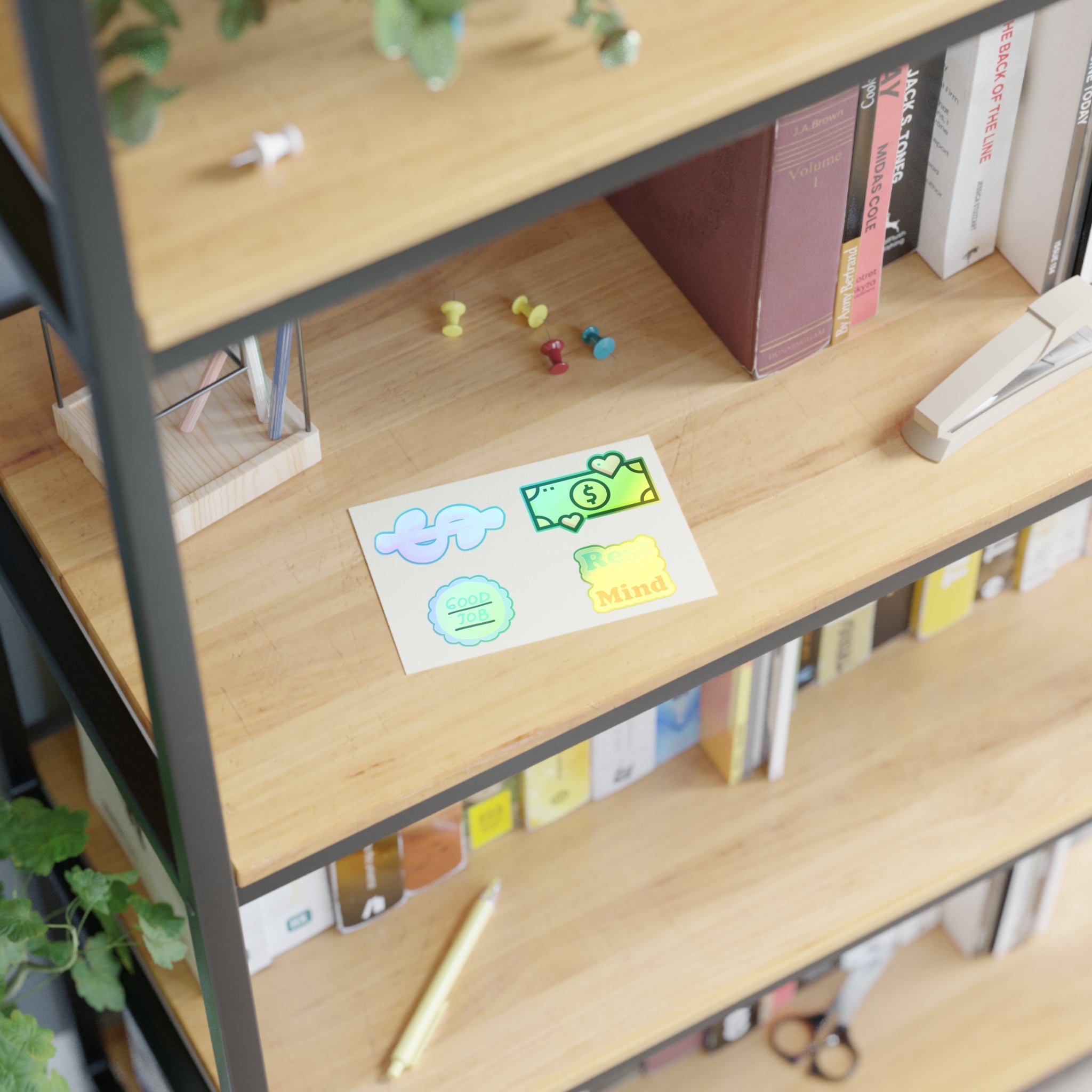 Positive Money Stickers Sheet