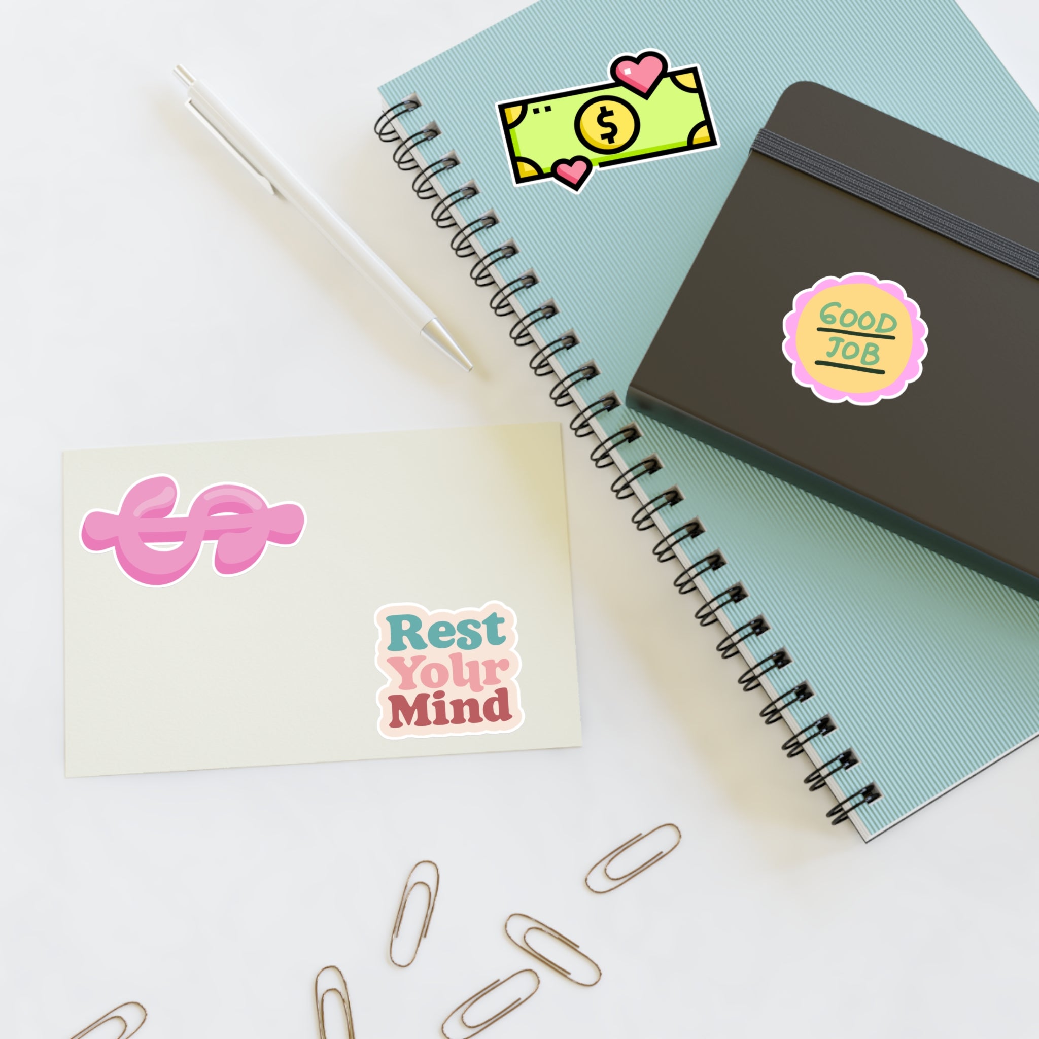 Positive Money Stickers Sheet
