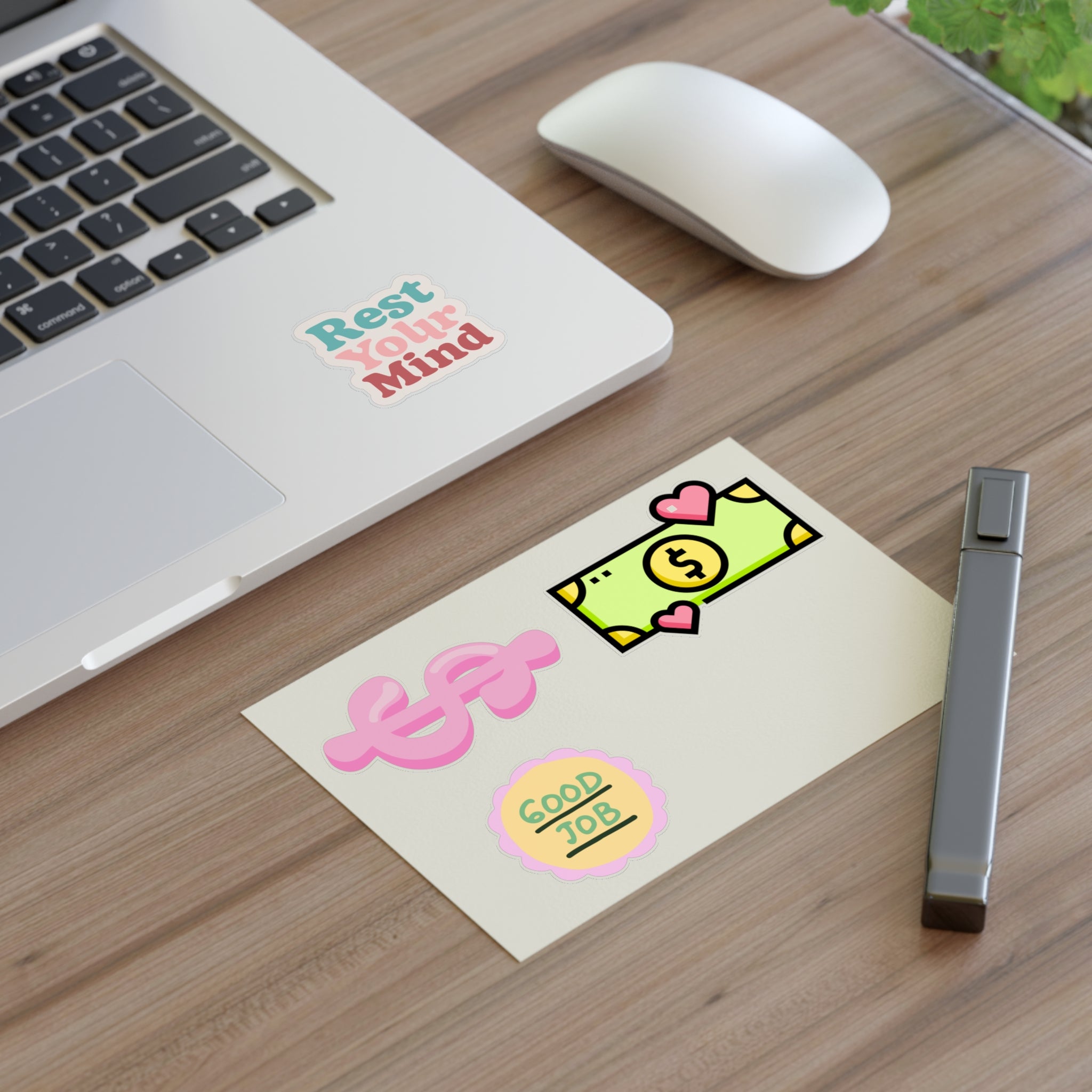 Positive Money Stickers Sheet
