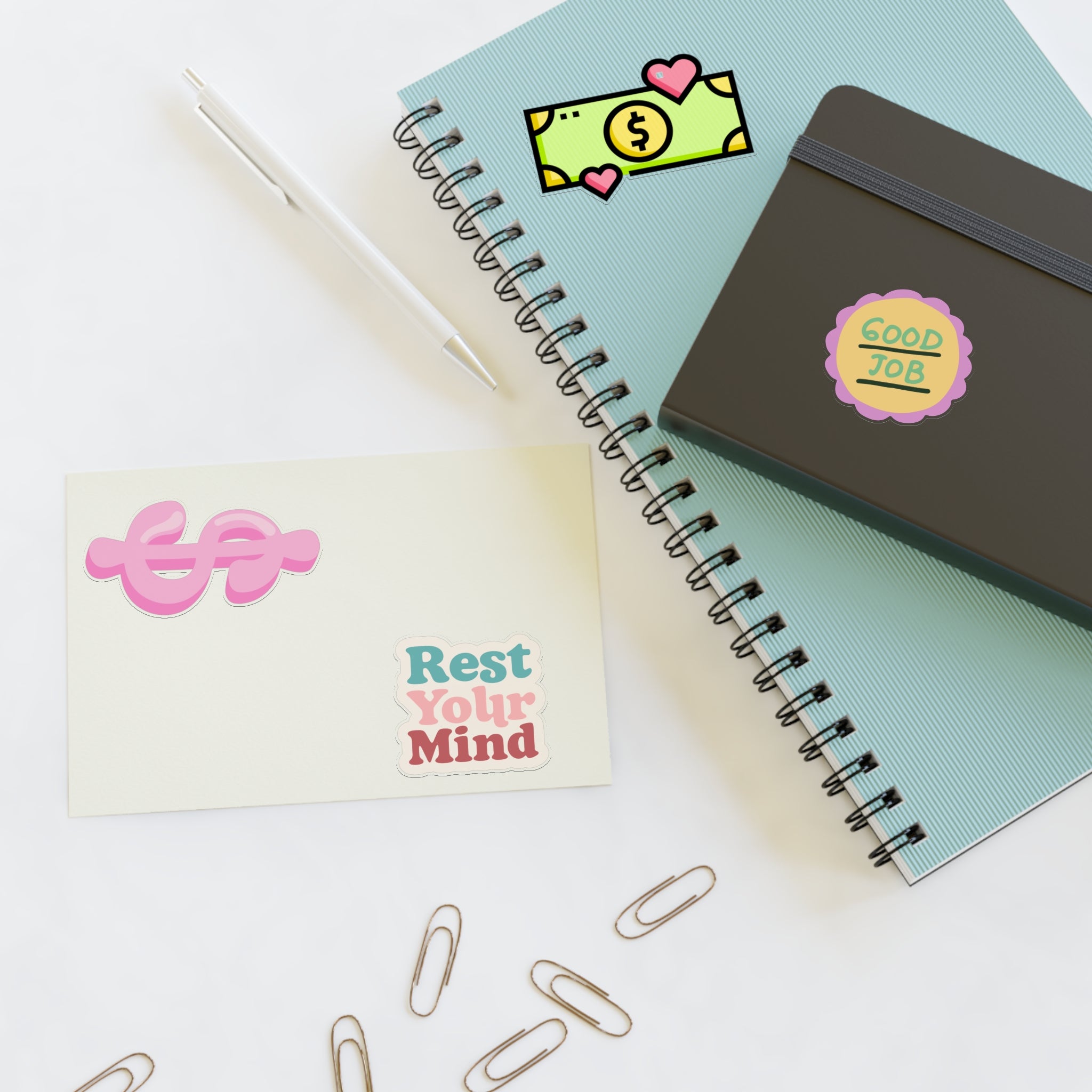Positive Money Stickers Sheet