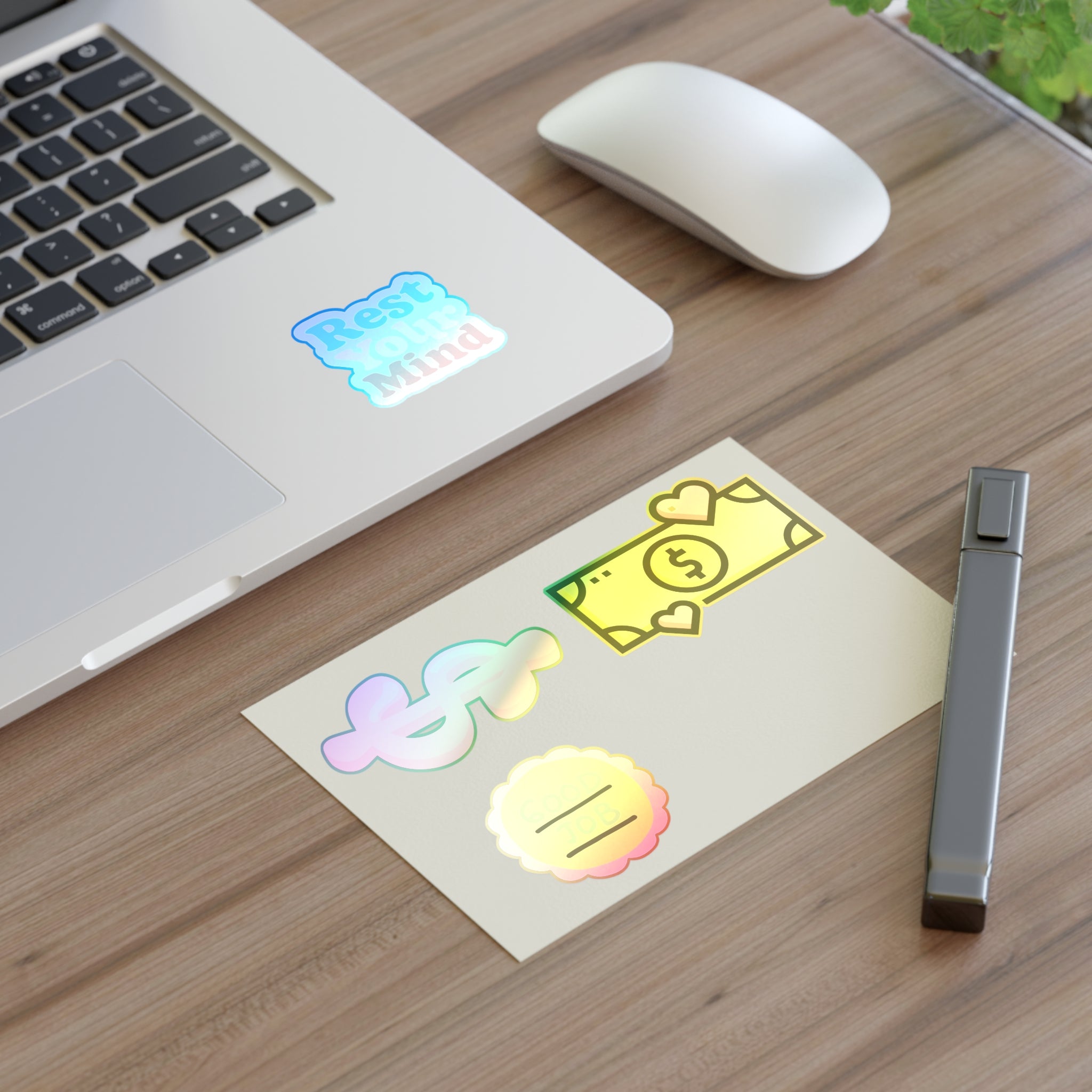 Positive Money Stickers Sheet