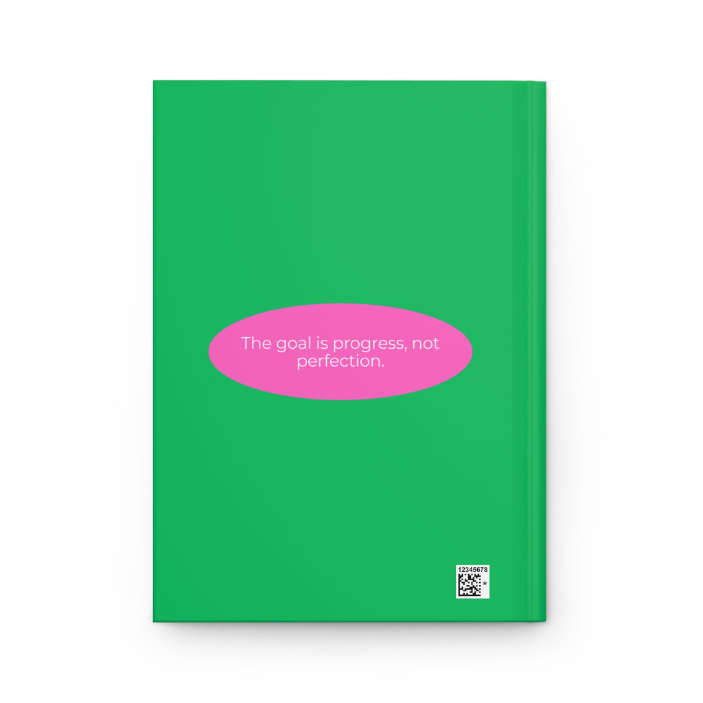 Hardcover Journal — "More Espresso Less Depresso"