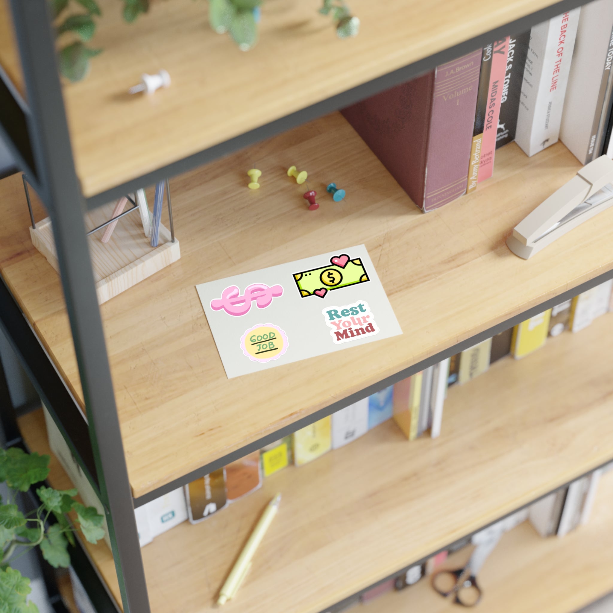 Positive Money Stickers Sheet