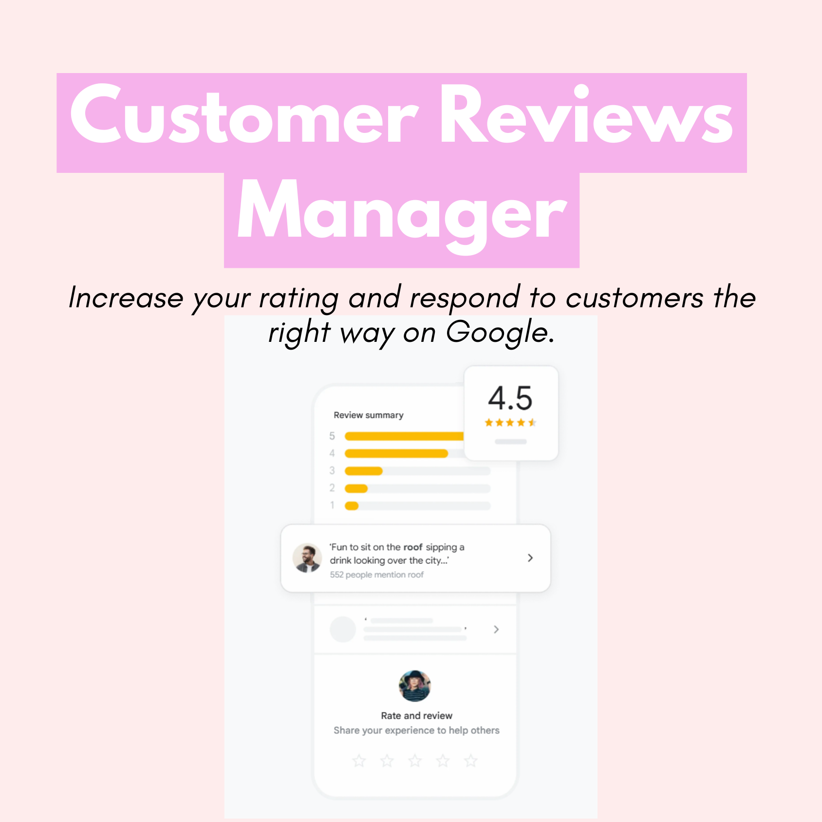 Customer Reviews Manager